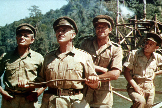 The Bridge on the River Kwai (1957) Directed by David Lean Shown second from left: Alec Guinness